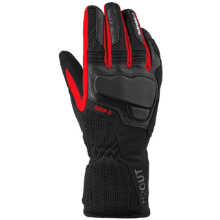 Текстилни мото ръкавици SPIDI GRIP 3 H2OUT Red
