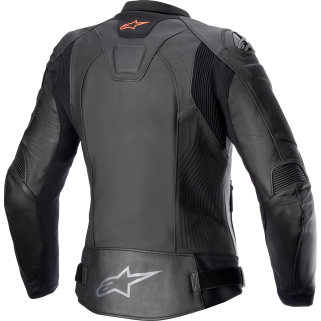 Дамско кожено яке ALPINESTARS Stella GP Plus R v4 черно