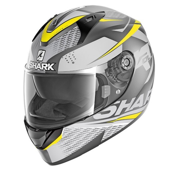 Каска Shark Ridill Stratom Matt Black-Gray-Yellow Каска Shark Ridill Stratom Matt Black-Gray-Yellow