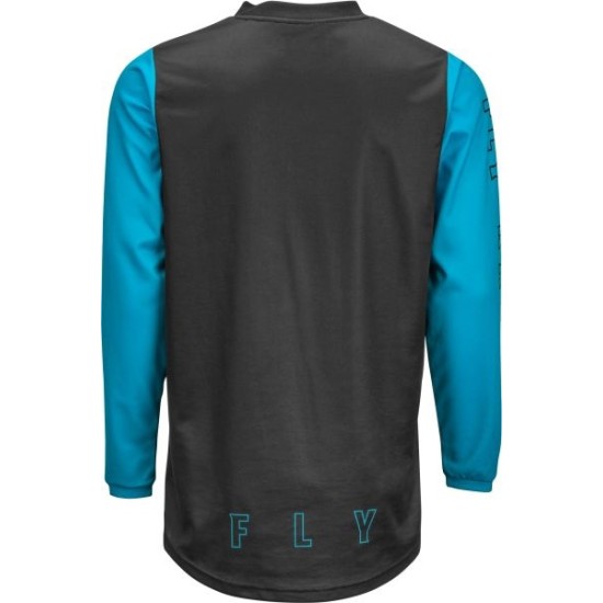 Джърси FLY RACING F-16 2.0-BLACK-BLUE Джърси FLY RACING F-16 2.0-BLACK-BLUE