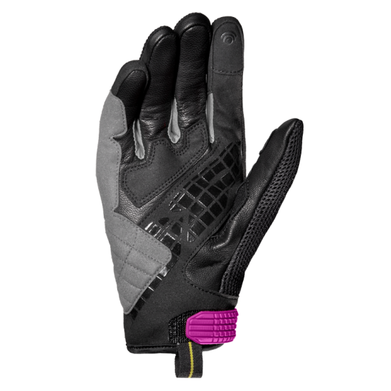 Дамски мото ръкавици SPIDI G-CARBON Black/Fuchsia
