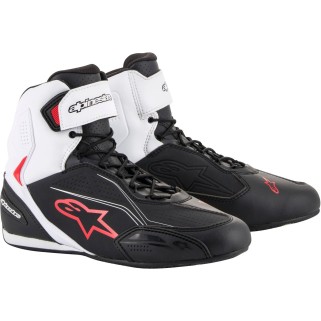 Мото боти ALPINESTARS FASTER-3 BLACK-WHITE-RED