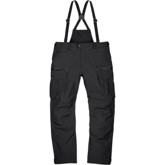 Текстилен мото панталон ICON STORMHAWK WP OVERPANT - BLACK