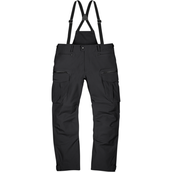 Текстилен мото панталон ICON STORMHAWK WP OVERPANT - BLACK