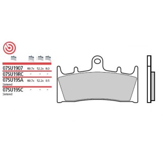 Накладки BREMBO 07SU19SA Накладки BREMBO 07SU19SA