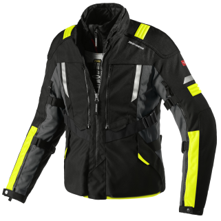 Текстилно мото яке SPIDI MODULAR YELLOW FLUO