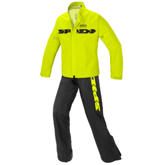 Дъждобран комплект SPIDI SPORT RAIN BLACK-FLUO