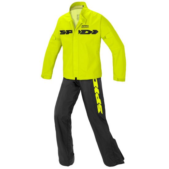 Дъждобран комплект SPIDI SPORT RAIN BLACK-FLUO