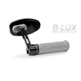 Мото огледала BARRACUDA SKIN-R/BAR END BLACK (PAIR)