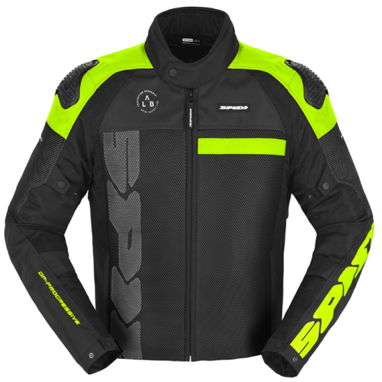 Текстилно мото яке SPIDI Progressive Net Yellow Fluo
