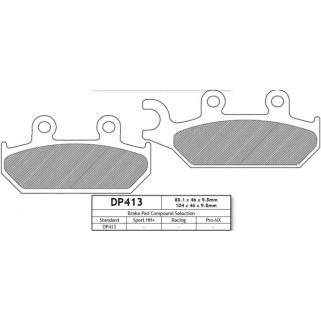 DP413 Накладки - DP Brakes