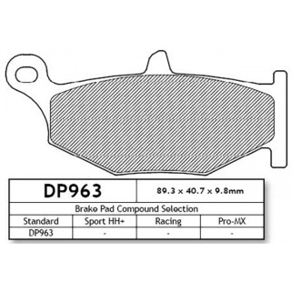 DP963 Накладки - DP Brakes