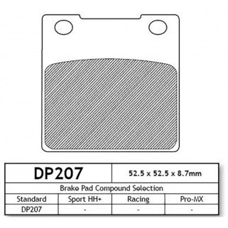 DP207 Накладки - DP Brakes