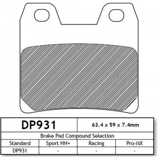 DP931 Накладки - DP Brakes
