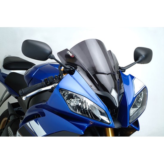 Слюда Puig Z-Racing за Yamaha R6 08-16 Dark Smoke