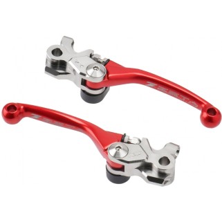 Комплект ръчки съединител и спирачка DRC-Zeta за Gas Gas EC, EC-F 21-24, Husqvarna FE, TE 22-23 Red Комплект ръчки съединител и спирачка DRC-Zeta за Gas Gas EC, EC-F 21-24, Husqvarna FE, TE 22-23 Red