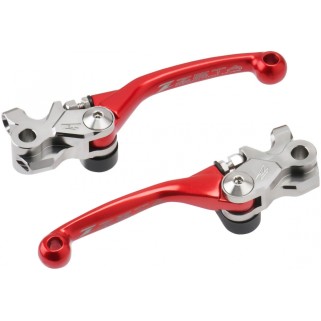 Комплект ръчки съединител и спирачка DRC-Zeta за Gas Gas EC, EC-F 21-24, Husqvarna FE, TE 22-23 Red