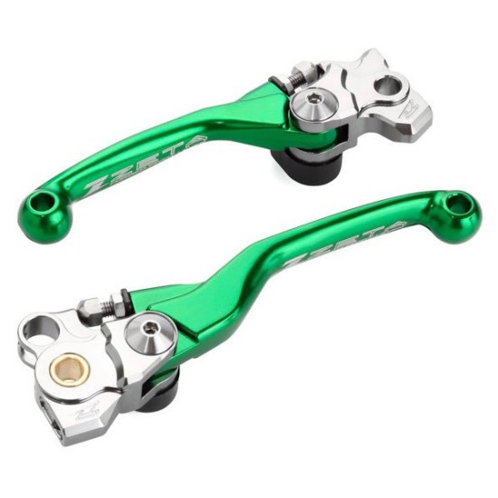 Комплект ръчки съединител и спирачка DRC-Zeta Kawasaki KX250F 21-22, KX450F 19-22