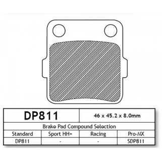 DP811 Накладки - DP Brakes DP811 Накладки - DP Brakes