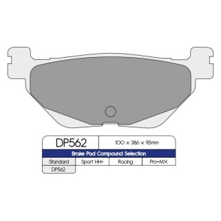 Накладки DP562 - DP Brakes