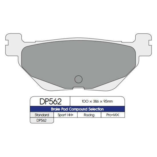 Накладки DP562 - DP Brakes