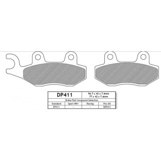 DP411 Накладки - DP Brakes