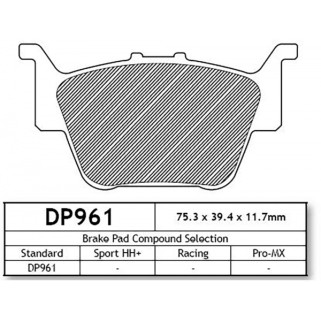 DP961 Накладки - DP Brakes